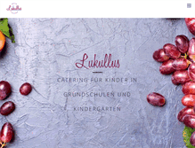 Tablet Screenshot of lukullus-bonn.de